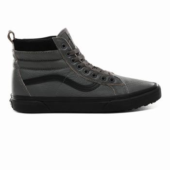 Damske Zimne Topanky Vans Sk8-Hi MTE Leather/Pewter VA65GWFPK